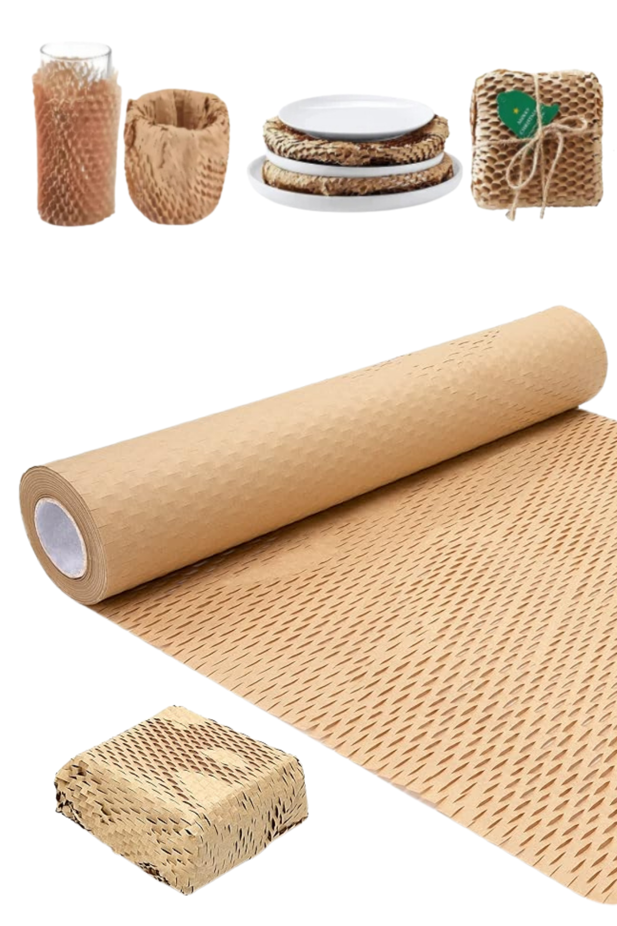 10 Metre Petek Dolgu, Tabak - Bardak Sarma, Taşınma Paketleme Ambalaj Kağıdı