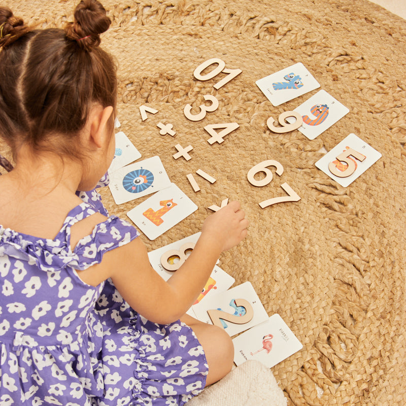 Ahşap Rakamlar & Matematik Sembolleri